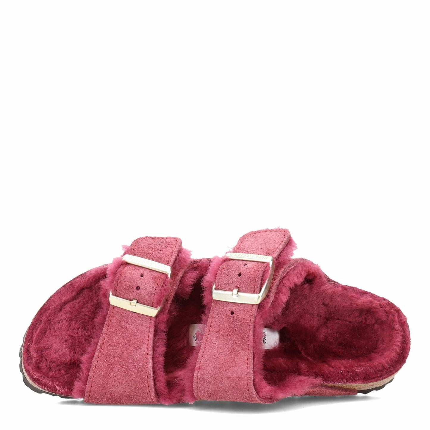 Birkenstock Arizona Sandals Soft Footbed Maroon Nubuck N 42 N EU 11