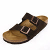 Birkenstock womens Arizona in Mocha from Leather Sandals 38.0 EU N