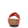 Birkenstock Women's, Arizona Soft Footbed Sandal - Narrow Width RED Oiled 37 M 6