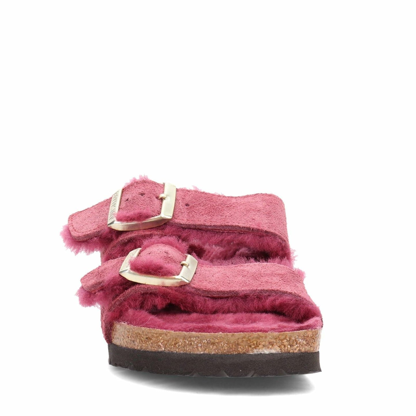 Birkenstock Arizona Sandals Soft Footbed Maroon Nubuck N 42 N EU 11