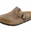 Birkenstock Clogs, Brown (Tabacco Brown), US 8-8.5 Unisex Little Kid