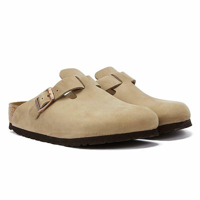 Birkenstock Clogs, Brown (Tabacco Brown), US 8-8.5 Unisex Little Kid