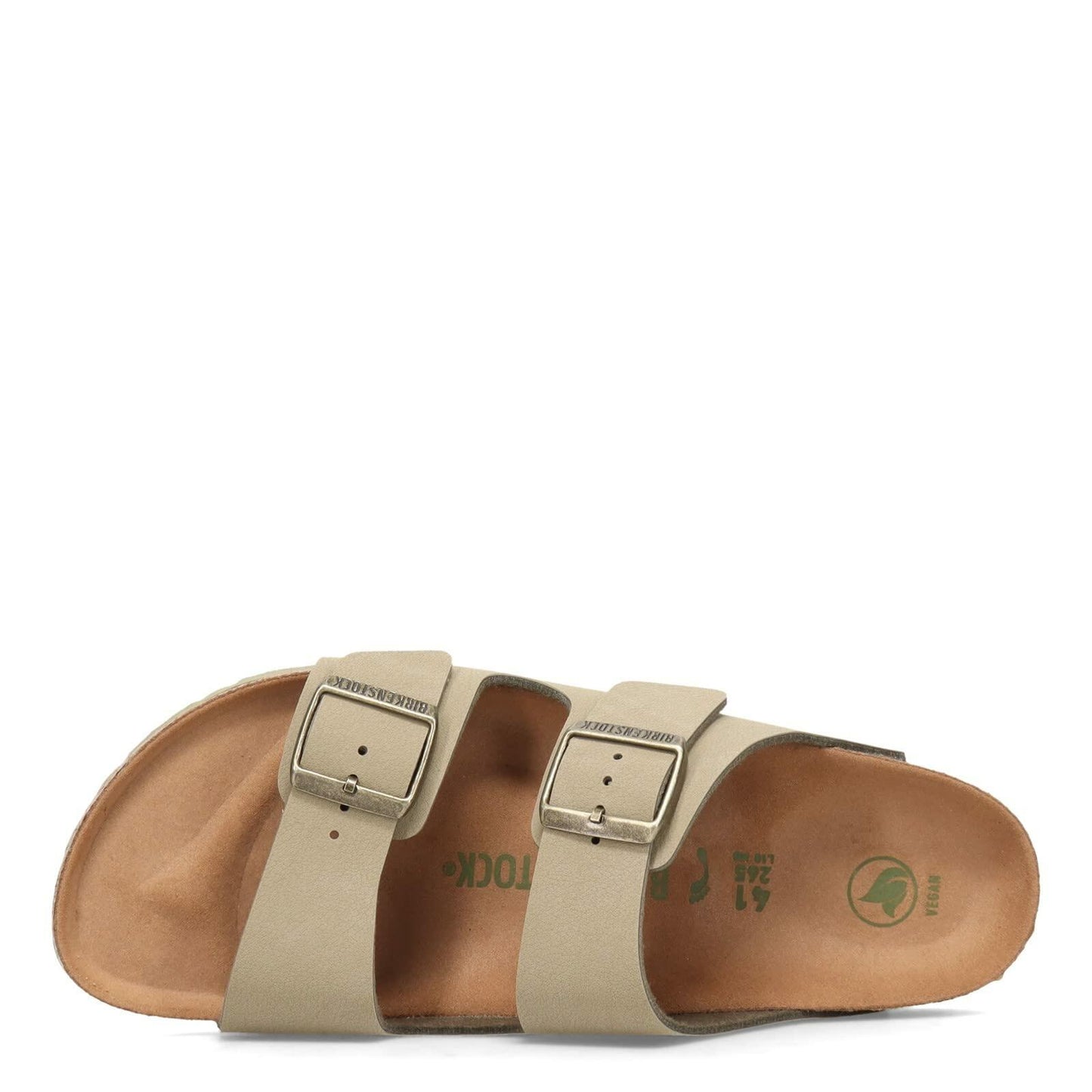 Birkenstock Arizona Sandals Vegan Faded Khaki Birkibuc N 42 N EU 11