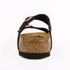 Birkenstock womens Arizona in Mocha from Leather Sandals 38.0 EU N