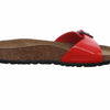 Birkenstock Women's Arizona Eva Flip Flops, Patent Cherry, 7 UK