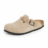 Birkenstock Women's Boston Braid Clogs, Taupe, 8-8.5 Medium US