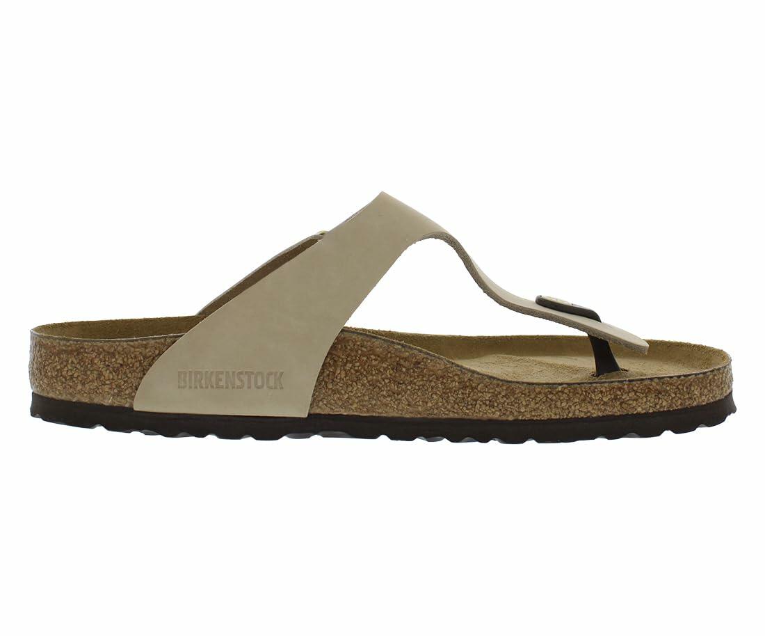 Birkenstock Gizeh Unisex Shoes Size 8, Color: Sandcastle-Beige