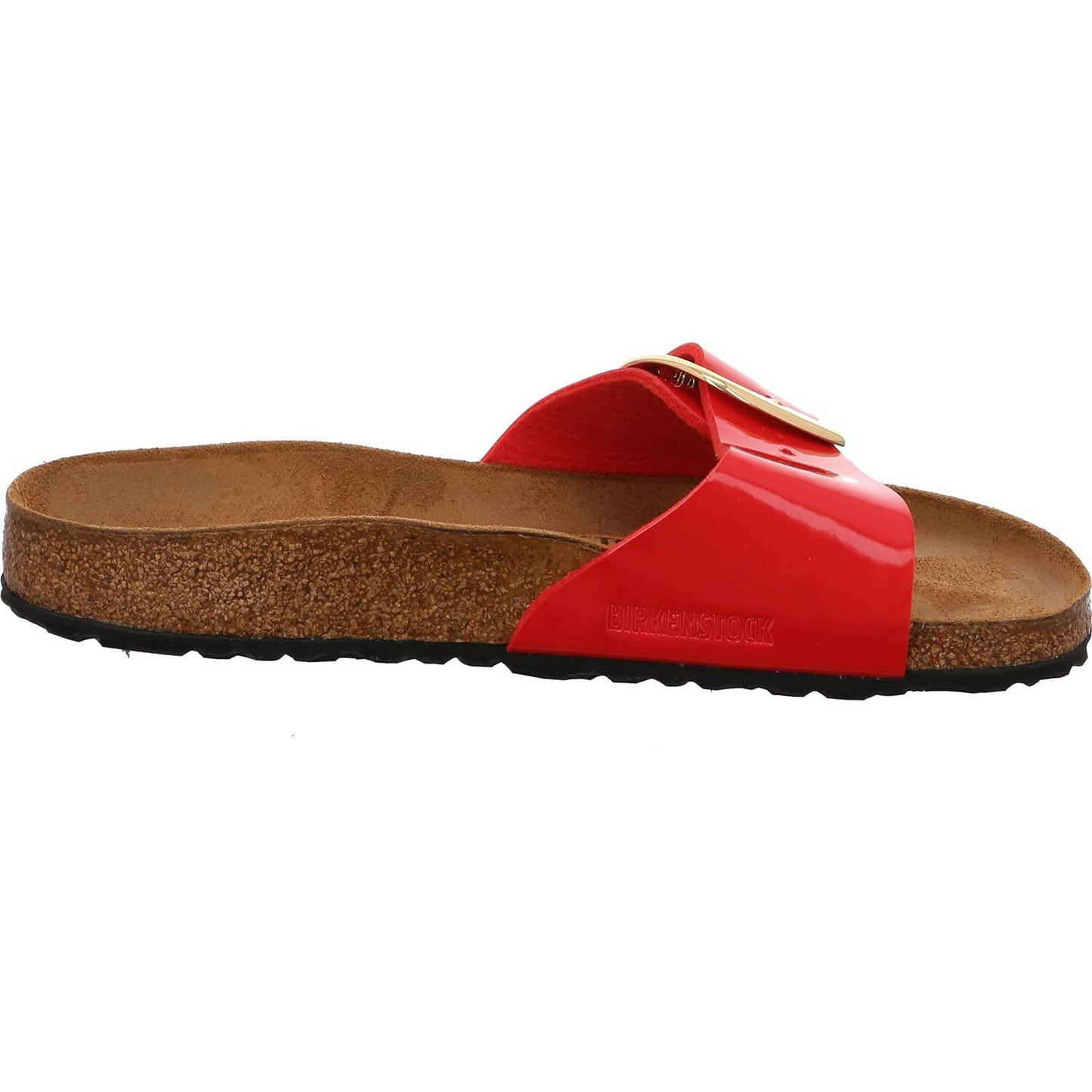 Birkenstock Women's Spring/Summer 21 Slides, Patent Cherry, 4 UK
