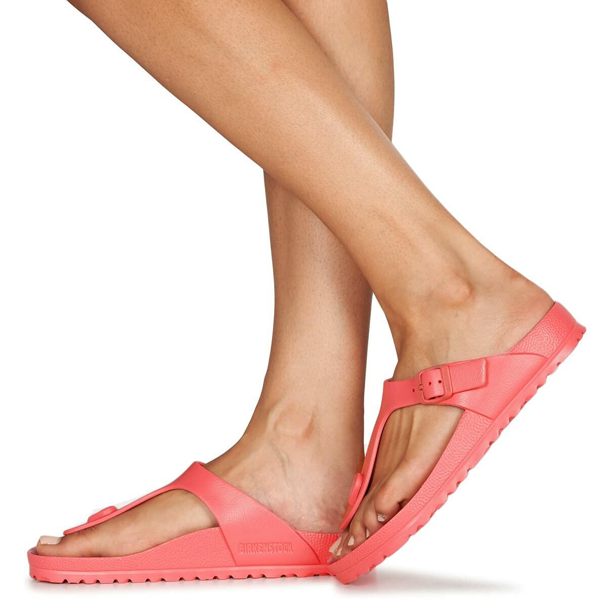 Birkenstock Women's Gizeh Sandal, Watermelon, 10 US