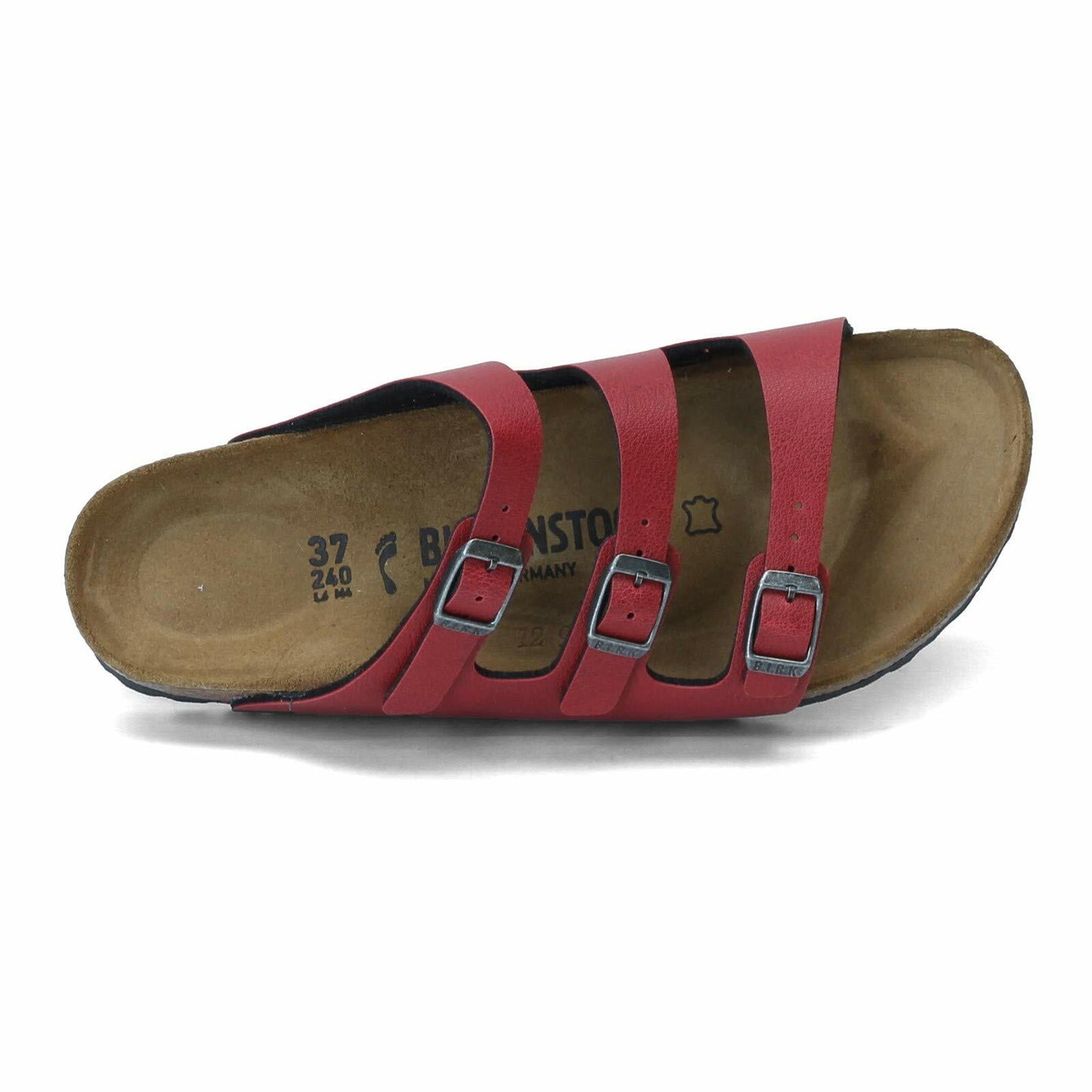 Birkenstock Florida Fresh Bordeaux Pu Birko-Flor 39 (US Women's 8-8.5) Narrow