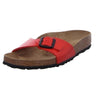 Birkenstock Women's Arizona Eva Flip Flops, Patent Cherry, 7 UK