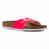 Birkenstock Women's Madrid Neon Pink Patent Birko-Flor 36 N