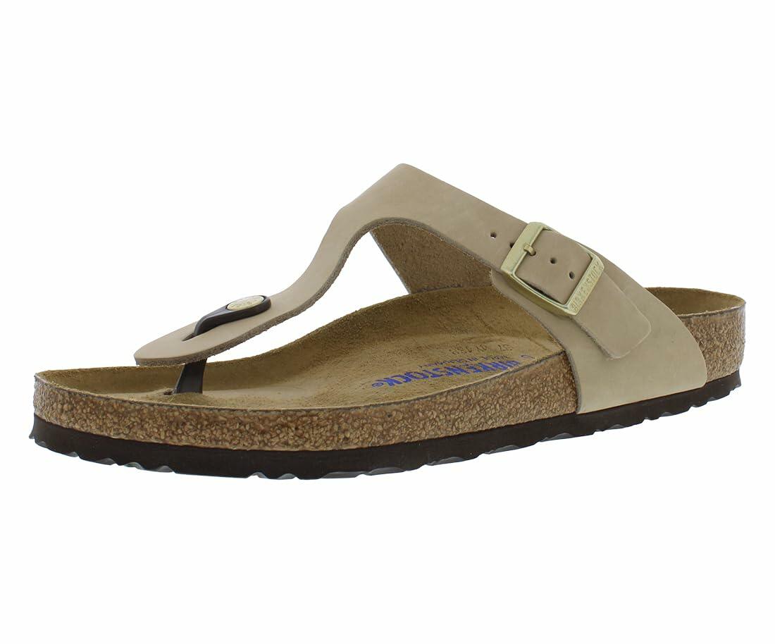 Birkenstock Gizeh Unisex Shoes Size 8, Color: Sandcastle-Beige