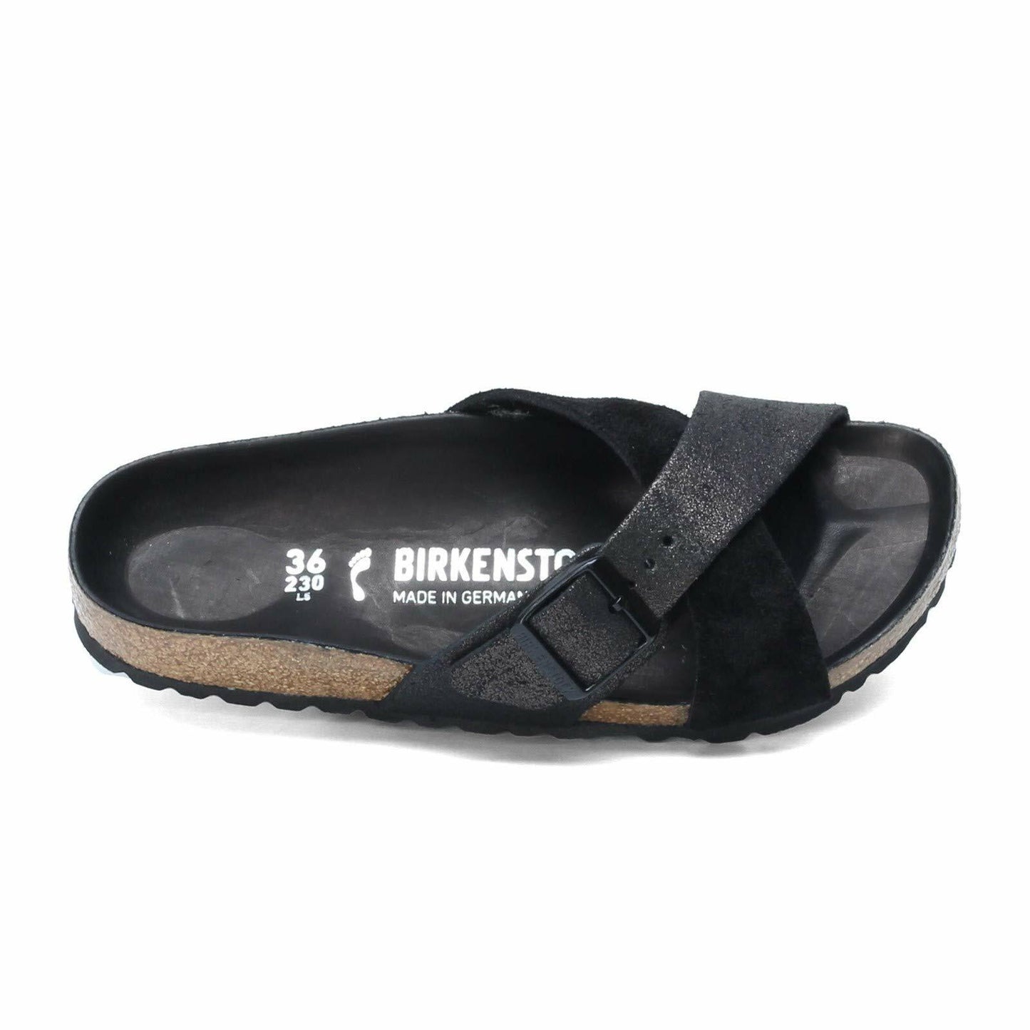 Birkenstock Women's Siena Hex Suede Black 36 N