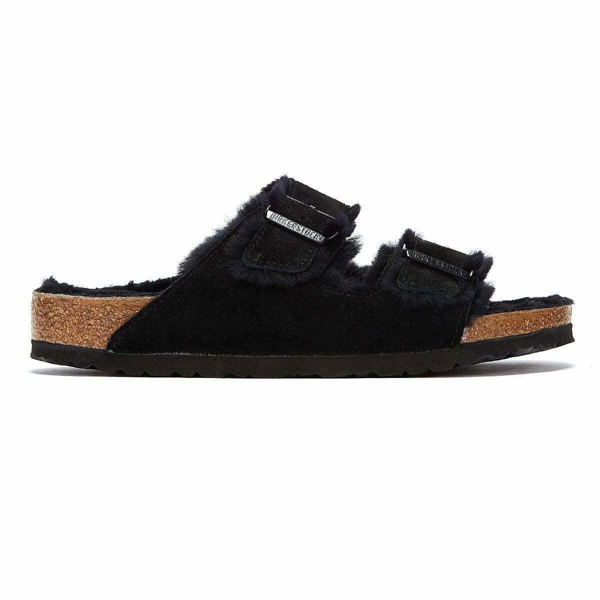 Birkenstock Arizona Shearling Black