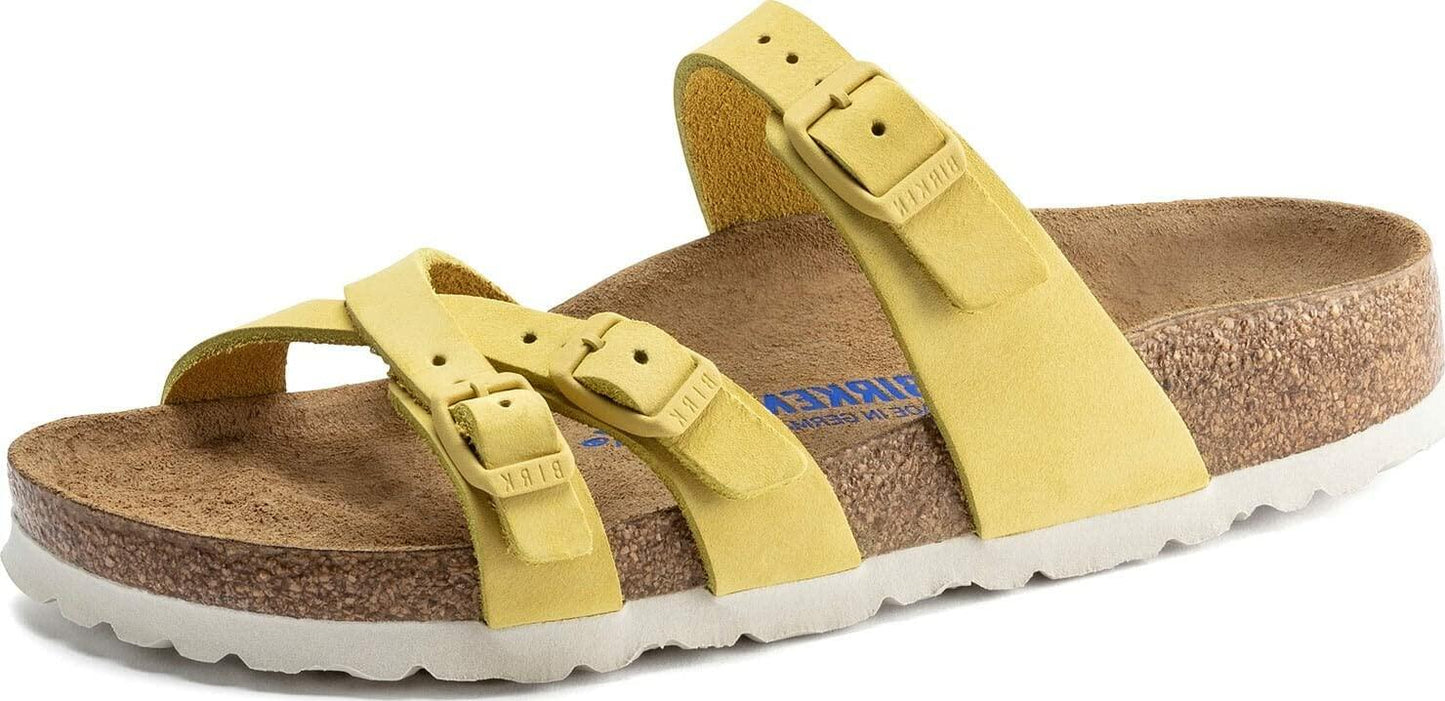 Birkenstock Franca Soft Footbed Popcorn Nubuck EU 40 (US Women's 9-9.5) Regular