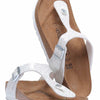 Birkenstock Womens Gizeh Magic Snake White Regular Fit Sandals Size 7