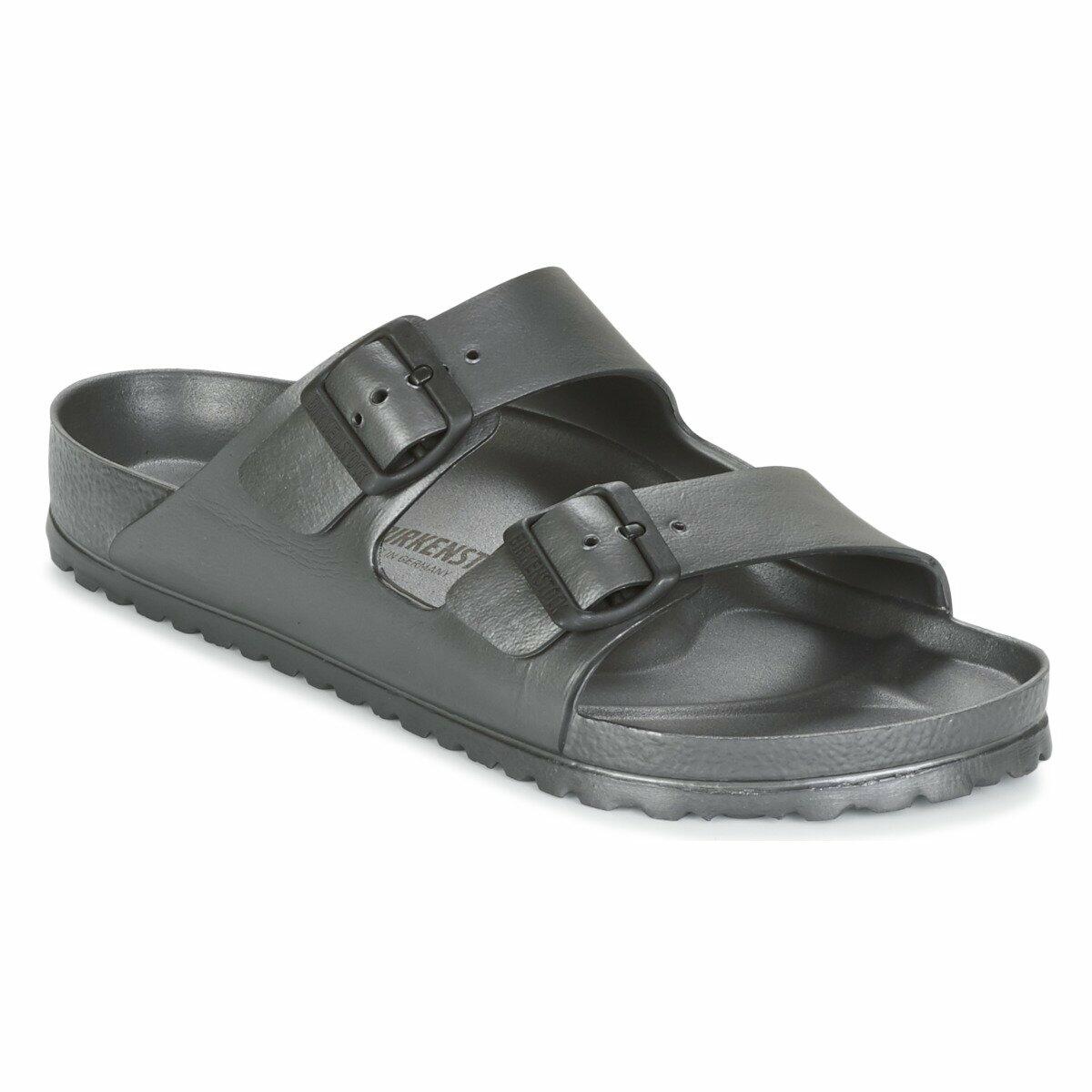 Birkenstock Arizona, Unisex Adults' Sandals, Grey, 41
