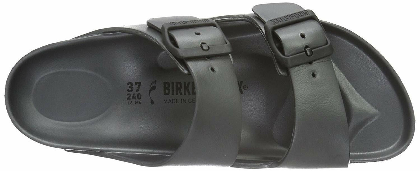 Birkenstock Arizona, Unisex Adults' Sandals, Grey, 41