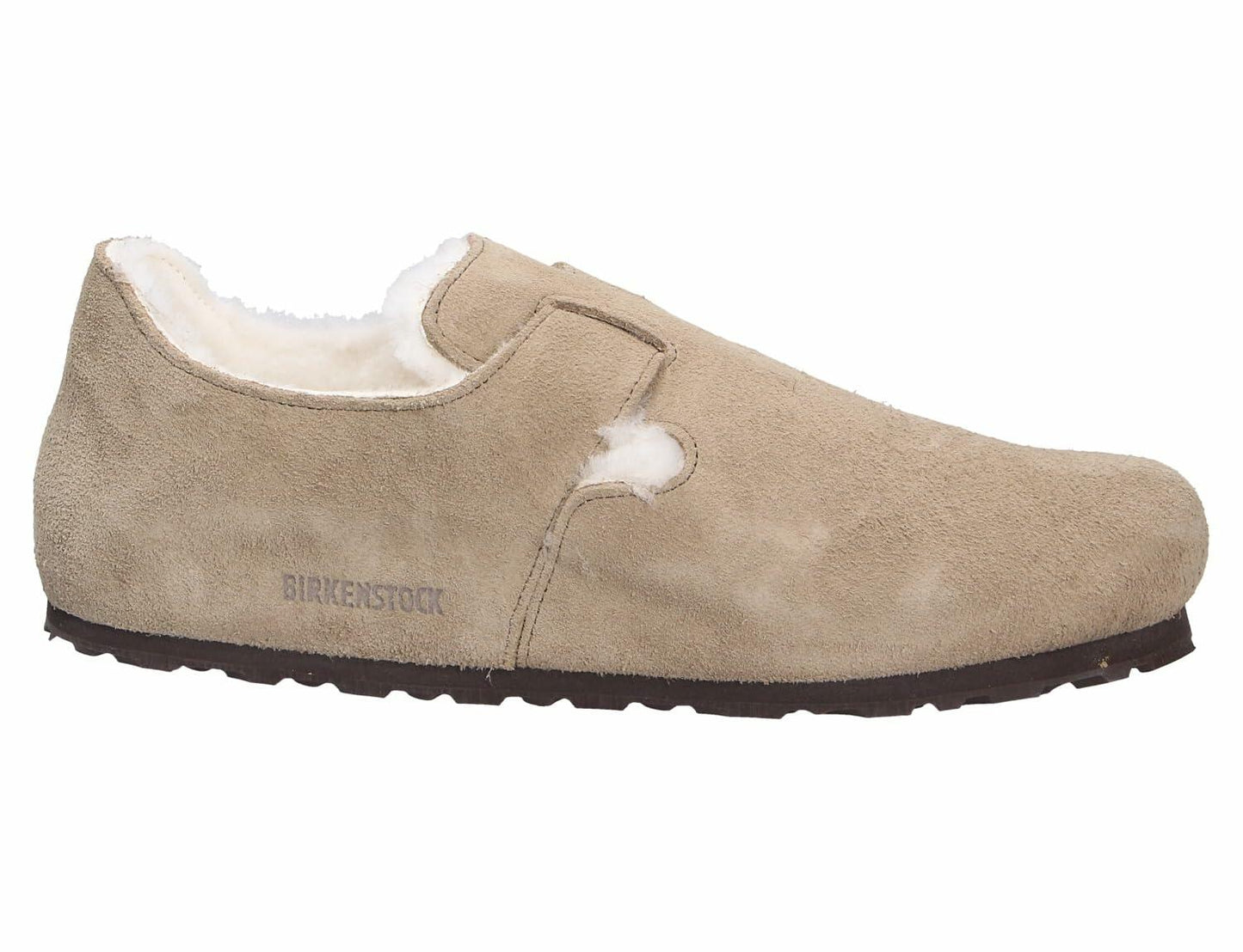 Birkenstock Unisex London Shearling Suede Leather Shearling Tea Shoes 10 W / 8 M US