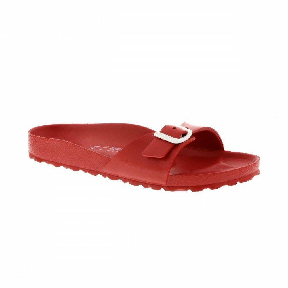 Birkenstock Women's Madrid EVA Sandal, Red, 39 N EU