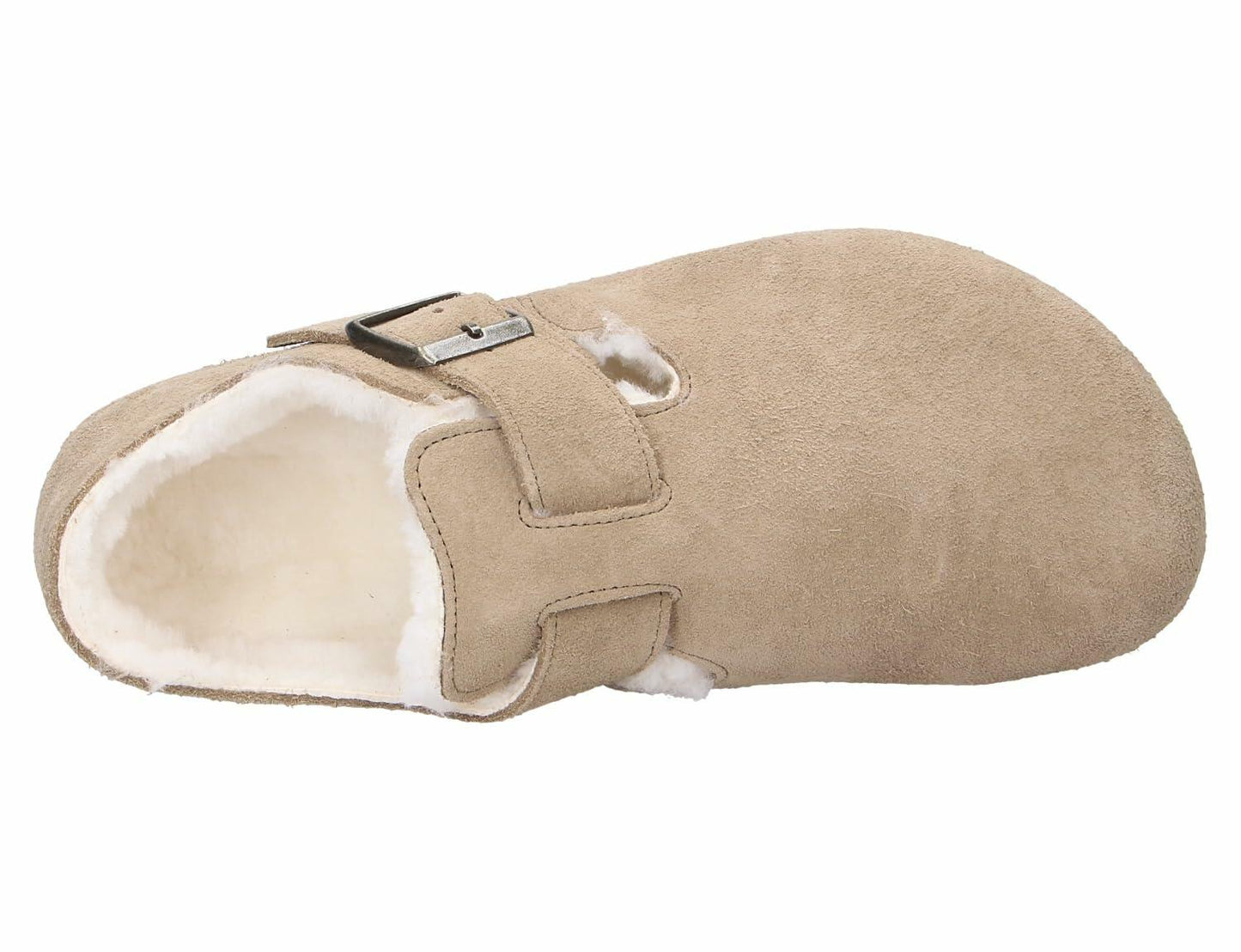 Birkenstock Unisex London Shearling Suede Leather Shearling Tea Shoes 10 W / 8 M US