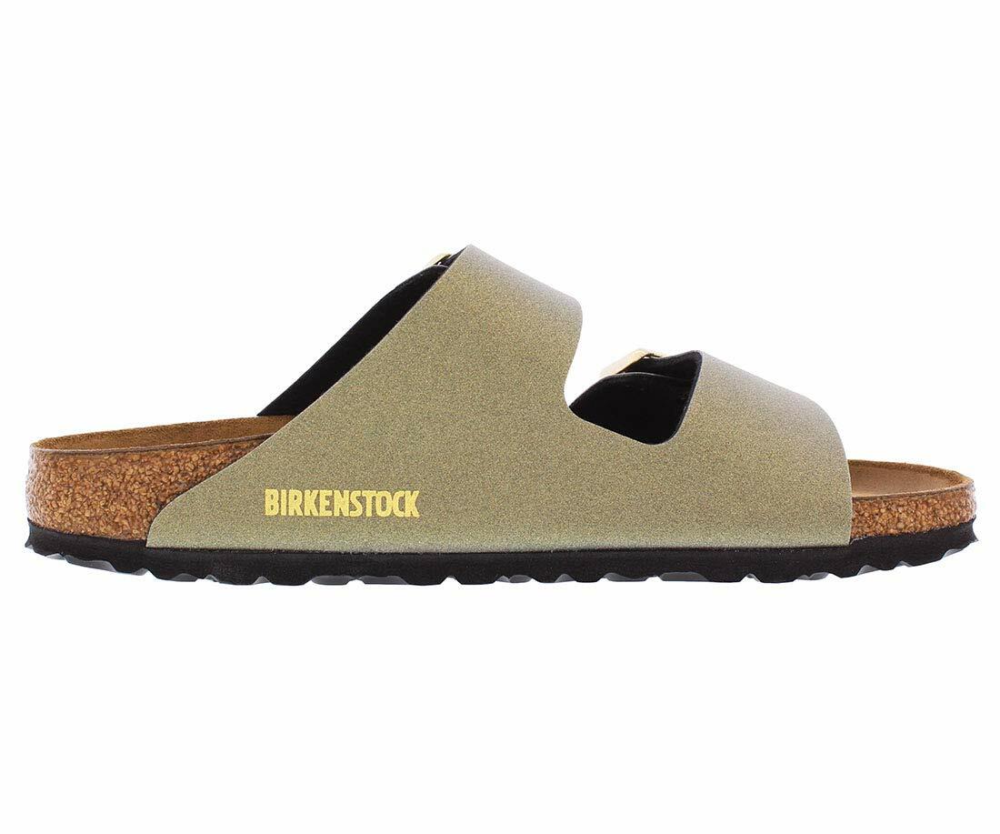 Birkenstock Women's Arizona ICY Metalic Stone Gold 40 N