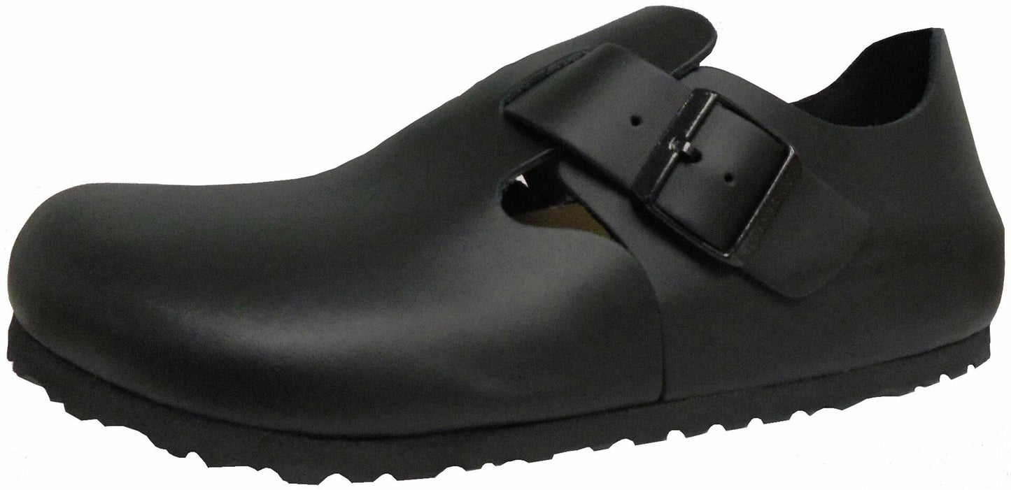 Soft Leather London Footbed - Black by Birkenstock
