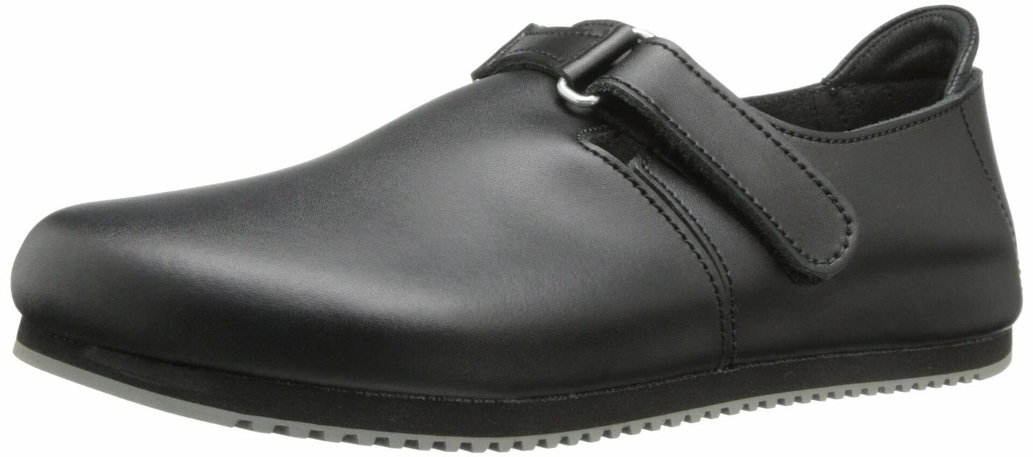 Birkenstock Professional Men's Linz Super Grip Leather Slip Resistant Work Shoe,Black,43 EU/Men's 10-10.5 M US