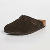 Birkenstock Boston Clog,Mocha Suede,46 N EU