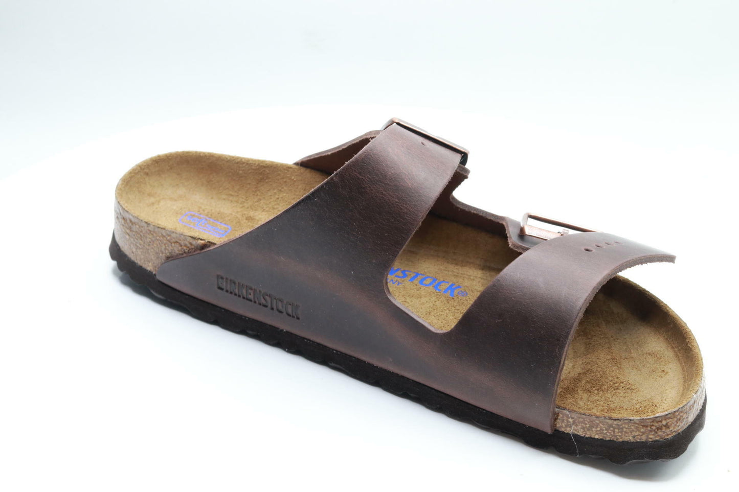 Birkenstock Arizona BS SFB Sandals, Habana Brown, EU 40 Sz 9 Narrow FIt