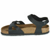 Birkenstock Original Rio Birko Flor Regular Width, Black 37 M EU