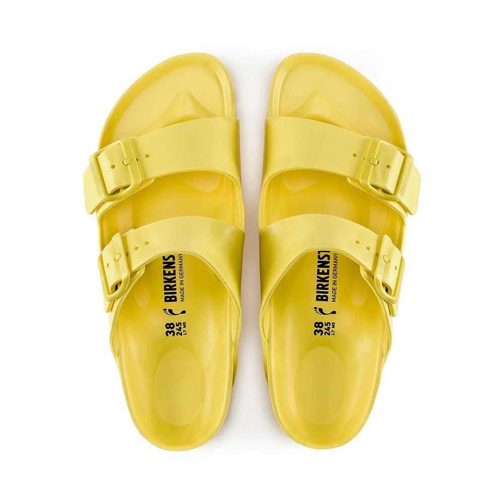 Birkenstock Women's Arizona Sandal, Vibrant Yellow, 5.5 UK (39 EU), Vibrant Yellow, 5.5 UK
