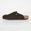 Birkenstock Boston Clog,Mocha Suede,46 N EU