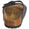 Birkenstock Women's Florida Soft Footbed Birko-Flor Blue Sandals - L6 M4 37,0