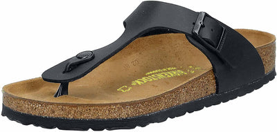 Birkenstock Women's Gizeh Thong Sandal, Black Patent, 38 N EU/7-7.5 2A(N) US
