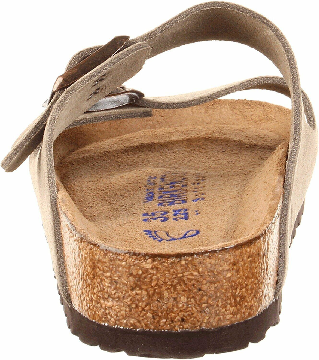 BIRKENSTOCK Arizona Soft Footbed Suede Narrow Sandal - Women's Taupe Suede, 39.0