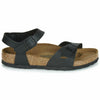 Birkenstock Original Rio Birko Flor Regular Width, Black 37 M EU