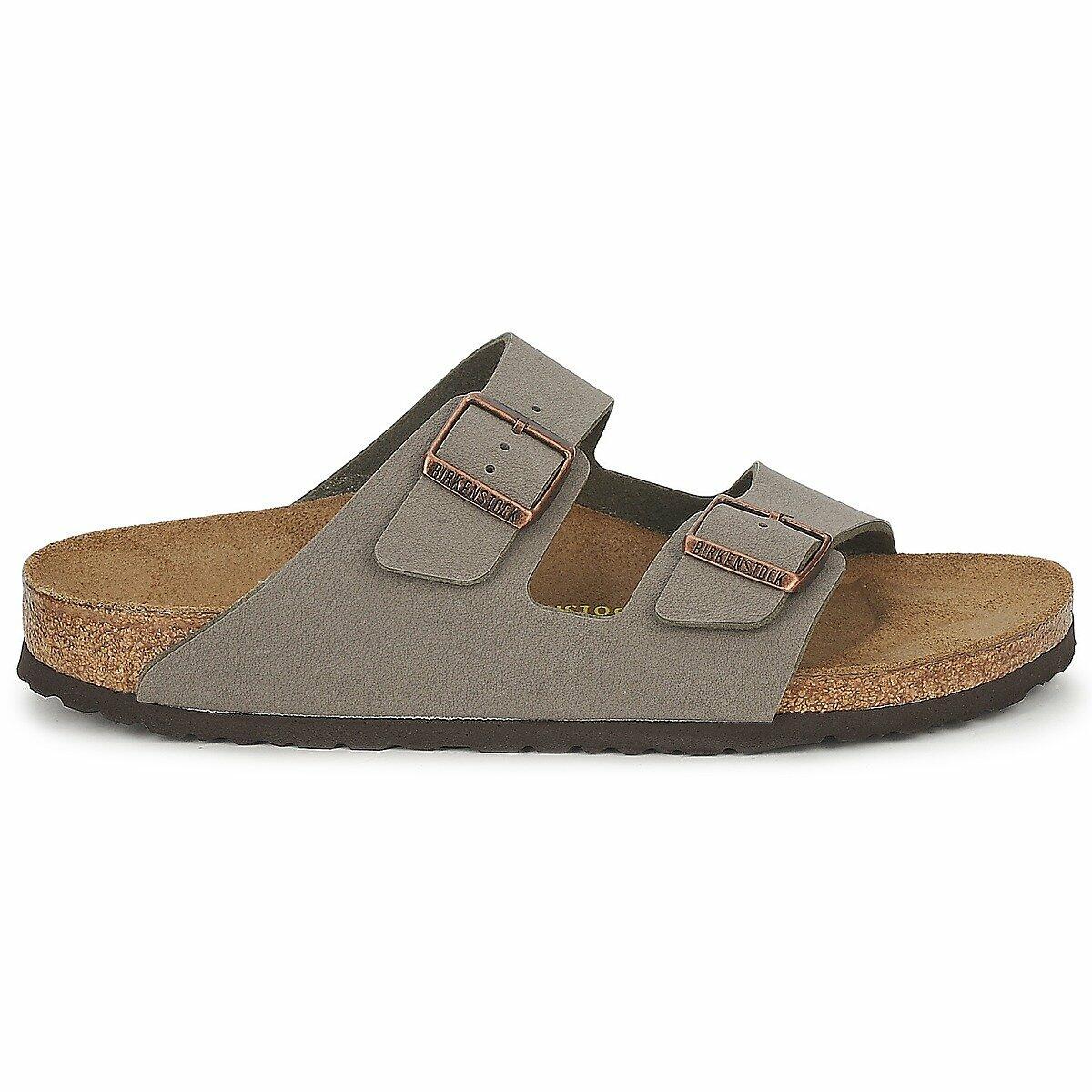 Birkenstock 151213 Arizona stone, Birkibuc Men Stone EU 45