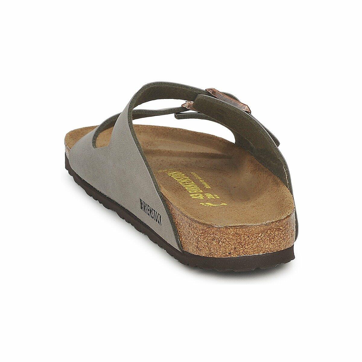 Birkenstock 151213 Arizona stone, Birkibuc Men Stone EU 45