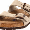 BIRKENSTOCK Arizona Soft Footbed Suede Narrow Sandal - Women's Taupe Suede, 39.0