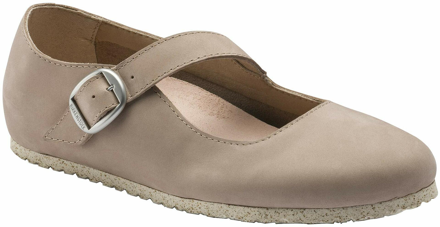 Birkenstock Womens Tracy Mary Jane, Sand Nubuck, Size 36 EU (5-5.5 M US Women)