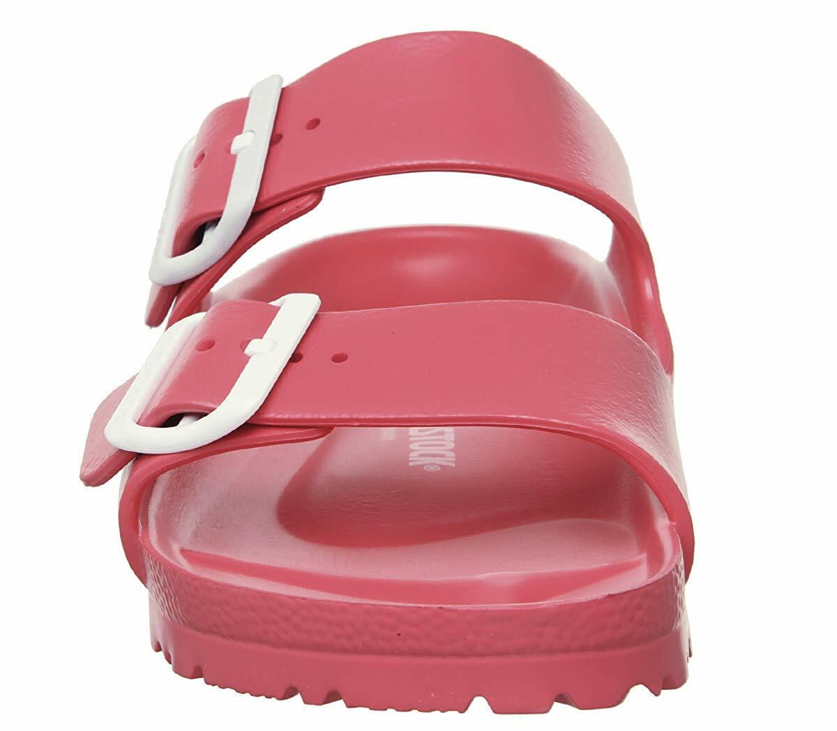 Birkenstock Women's Arizona EVA Narrow Fit Sandal Coral-Coral-7.5