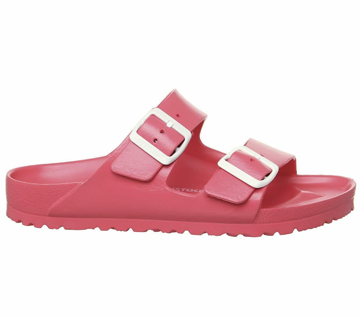 Birkenstock Women's Arizona EVA Narrow Fit Sandal Coral-Coral-7.5