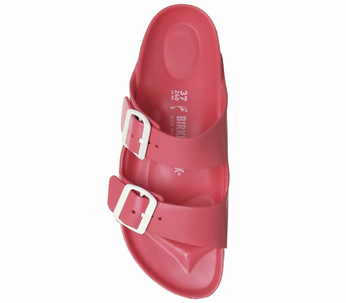 Birkenstock Women's Arizona EVA Narrow Fit Sandal Coral-Coral-7.5