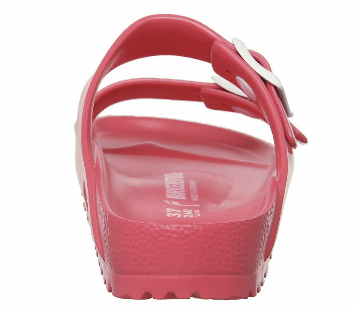 Birkenstock Women's Arizona EVA Narrow Fit Sandal Coral-Coral-7.5