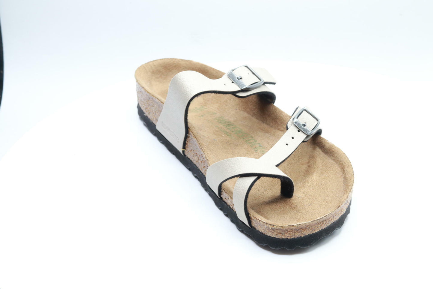 Birkenstock Women's Mayari Vegan, Stone Pull Up Birko Flor, 36 Eu