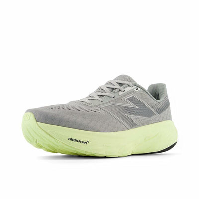 New Balance Men's Fresh Foam X 1080 V14 Running Shoe, Raincloud/Limelight/Silver Metalic, 16 M