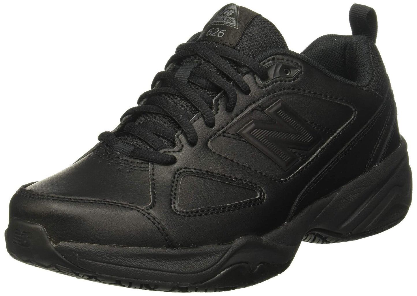 New Balance Women's Slip Resistant 626 V2 Industrial Shoe , Black, 5.5
