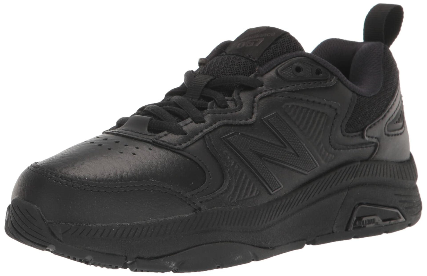 New Balance Women's 857 V3 Casual Comfort Cross Trainer, Black/Black, 9 Wide US